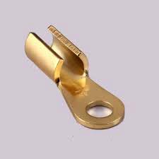 Coated Plain Brass Straight Cable Lugs, Feature : Durable