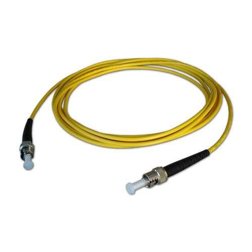ST Fiber Optic Patch Cord, for Computer Network, Telecommunication, CATV Network, Length : 1 Meter
