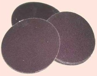 Circular Cloth Disc, Color : Brown