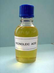Ricinoleic Acid, for SOAPS, SURFACE COATING, TEXTILE, RUBBER, VINYL POLYMERS ETC., CAS No. : 61789-44-4 141-22-0