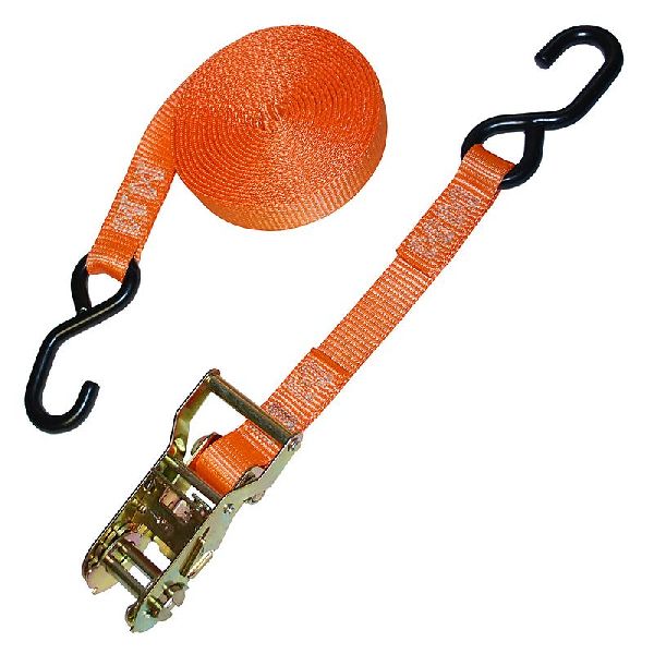 Polyester Ratchet Tie Down Strap, Feature : High Strength