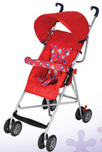 Infanto Buggy Stroller, Color : Red