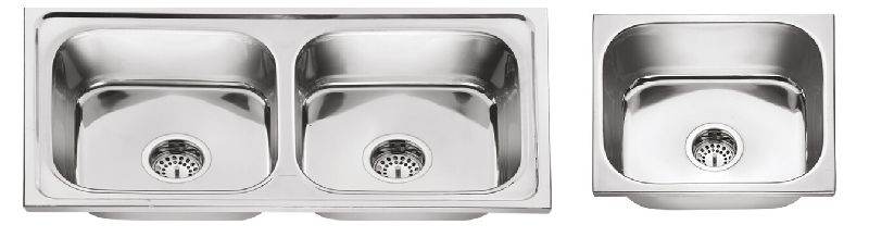 SS-304 Kitchen Stainless Steel Sink, Feature : 1 MM Thickness