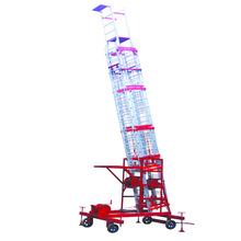 Aluminum aluminium tiltable tower ladder