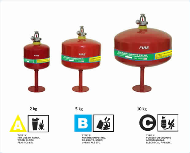 ROOF FIRE EXTINGUISHERS