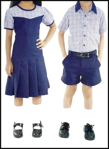 Polyester Kids School Uniform, Size : Large, Medium, Small