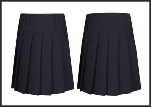 Cotton School Skirt, Style : Short, Technics : Woven at Rs 200 / Piece ...
