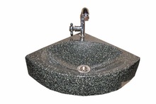 Granite wash basin, Color : Hassan Green