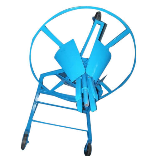 Mani Raja Drip Pipe Winder Machine, for Agriculture, Color : Blue