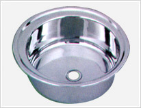 Metal Round Wash Basin, Color : Gray