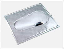 stainless steel lavatory pan