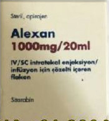 Alexan 100mg