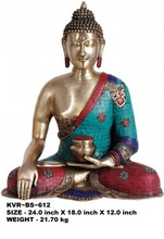 Metal Buddha Statue, for Home Decoration, Style : Antique Imitation