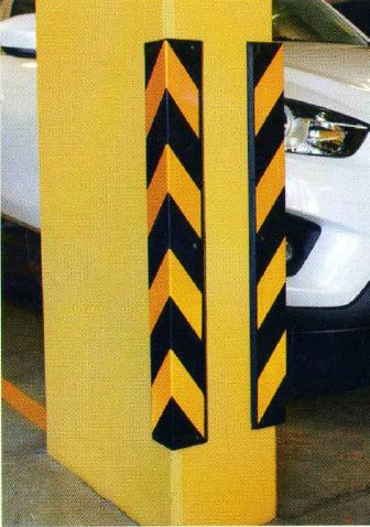 Rubber Corner Guards, for Parking Area, Feature : Crack Proof, Easy To Install, High Impact