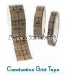 Acrylic Conductive Grid Tape, for Bag Sealing, Carton Sealing, Decoration, Masking, Feature : Antistatic