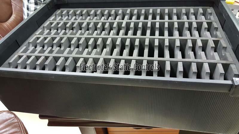 ESD PP CORRUGATED BIN FOR MOBILE INDUSTRIES