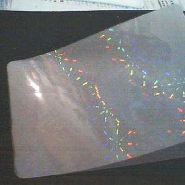 PET Hologram Laminating Pouches