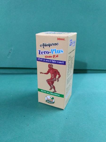 Aiiviprac Zero Plus Pain Oil, Packaging Type : Plastic Box