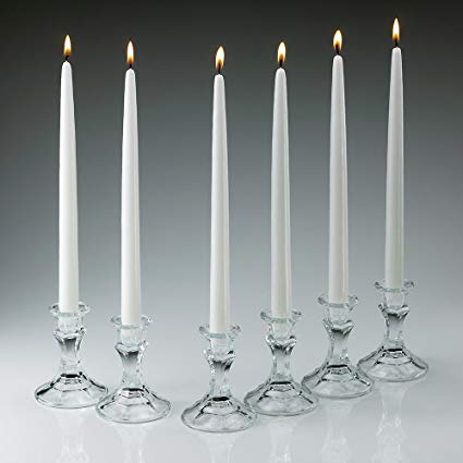 Taper Candle, for Home, Hotel, Office, Restaurant, Pattern : Plain