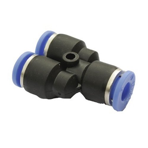Plastic Pneumatic Y Fitting, for Industrial, Size : 1/2 Inch