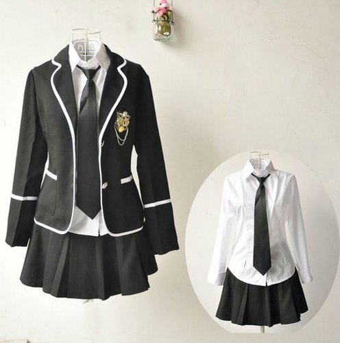 Plain Polyester Girls School Blazer, Feature : Anti-Wrinkle, Comfortable, Easily Washable