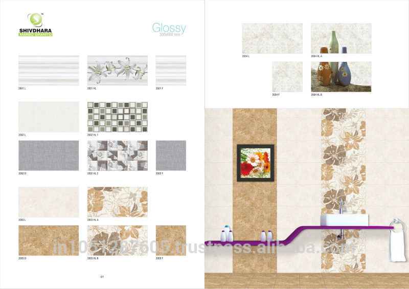 Digital wall tiles