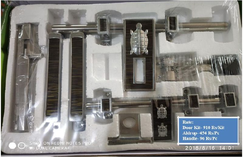 Kachhua Model White Metal Door Kit