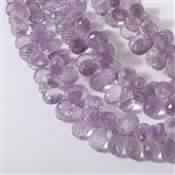 Amethyst Faceted Drops