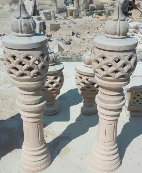 Sand Stone lamps, Packaging Type : Carton, Wooden Box
