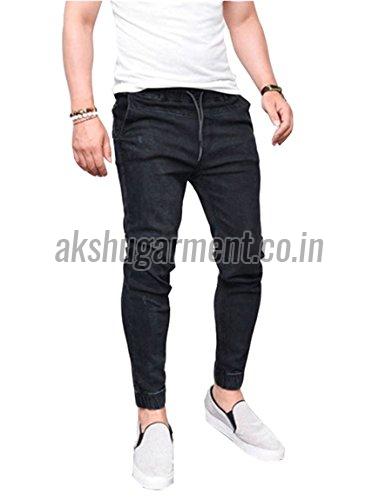 Washable Men Grey Comfortable Regular Fit Casual Denim Jeans