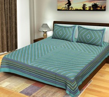 HandMade 100% Cotton bed sheet, for Home, Technics : Woven