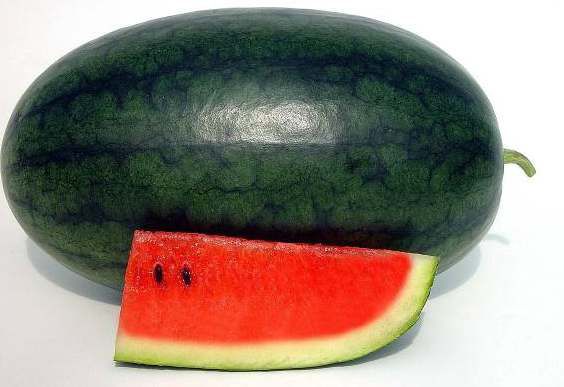 Cylindrical Green Watermelon