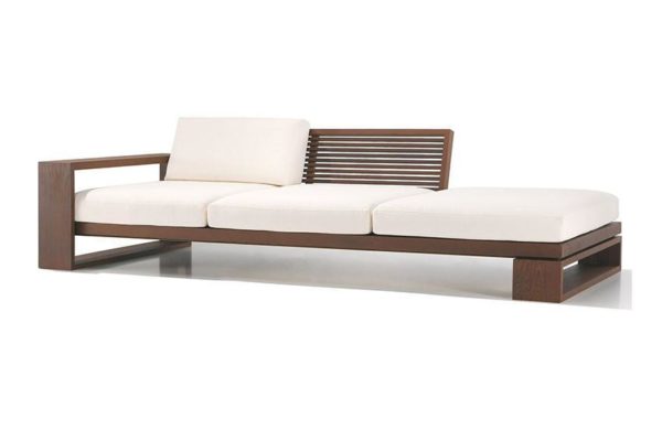 Solid Wood Capital Lounger