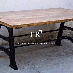 Cast Iron Table, for Indoor Outdoor