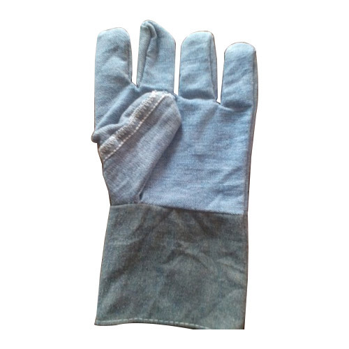 Denim Safety Gloves, for Hand Protection, Size : 10-15 Inch, 15-20 Inch