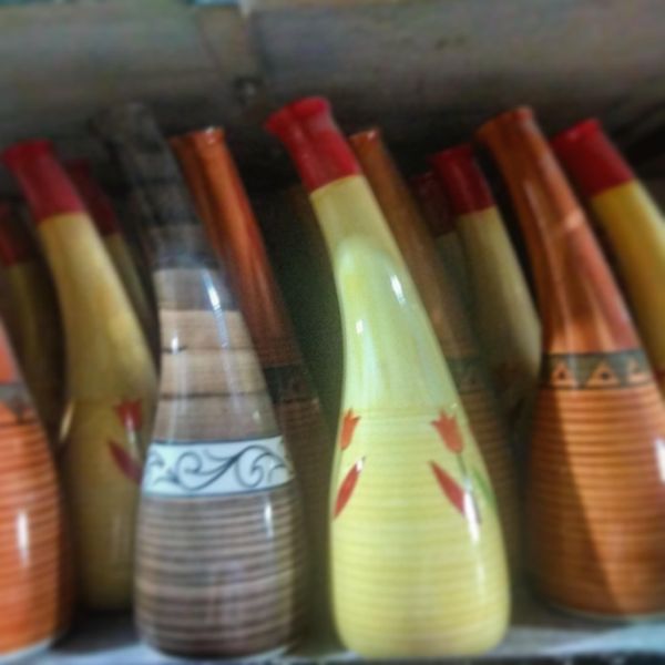 Painted Handcraft Ceramic Pottery Vase, Packaging Type : Carton Box