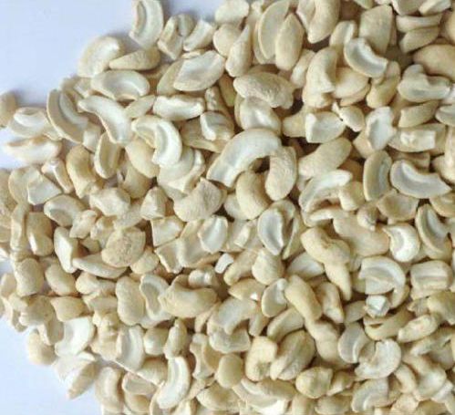 Organic Broken Cashew Nuts, for Food, Sweets, Color : White