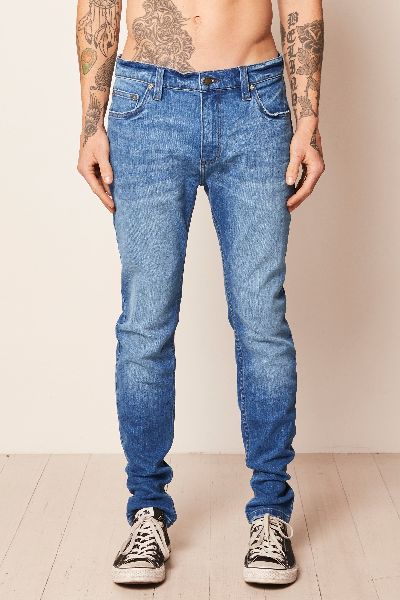 Mens Denim Jeans, for Casual Wear, Technics : Woven