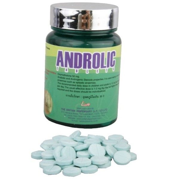 Androlic (Oxymetholone) 50mg