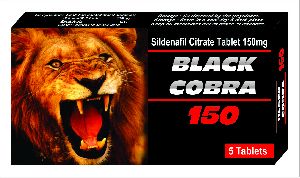 Black Cobra (Sildenafil Citrate) 150mg