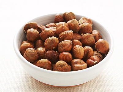 Dry Hazelnuts