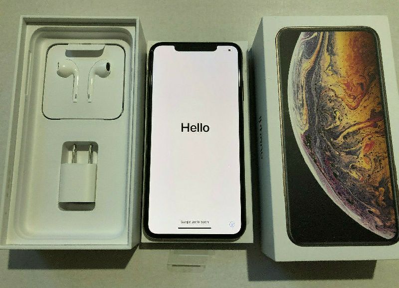 Plastic Apple Iphone XS MAX 512GB UNLOCKED, Memory Size : 32gb, 8gb