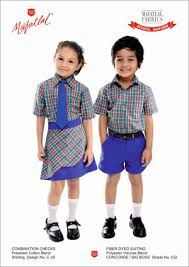 Mafatlal school uniform fabric