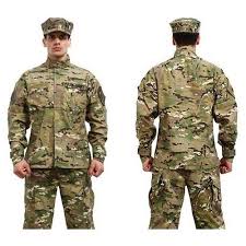 Plain Cotton military uniform dress, Size : XL, XXL