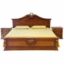 Polished Plywood wooden bed, for Home, Hotel, Feature : Attractive Designs, Easy To Place, High Strength
