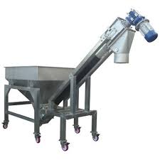 Polished Screw Conveyor, for Chemicals, Pharmaceuticals, Voltage : 220V