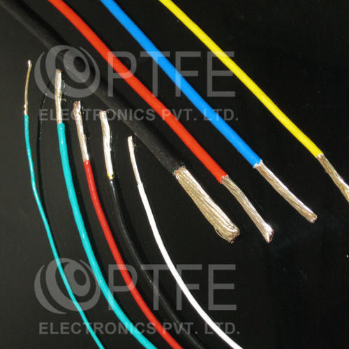 Copper ROHS Approved PTFE Wire, for Heating/Overhead/Industry