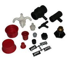 Non Polished plastic moulded parts, for Industrial Use, Color : Black, Blue, Red, Silver