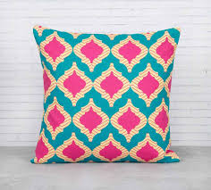 Cotton cushion cover, for Bed, Chairs, Sofa, Technics : Crocheted, Embroidery, Handmade, Patch Work