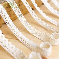 Fancy cotton lace, for Garments, Feature : Embroidered, Good Quality, High Grip, Impeccable Finish